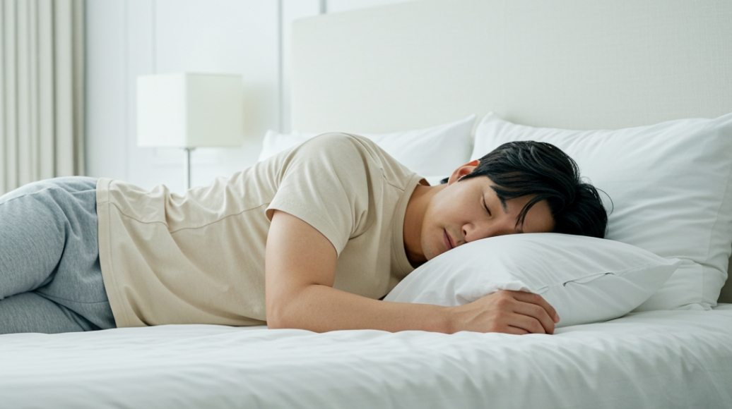 이갈기, 엎드려 자는 수면 습관