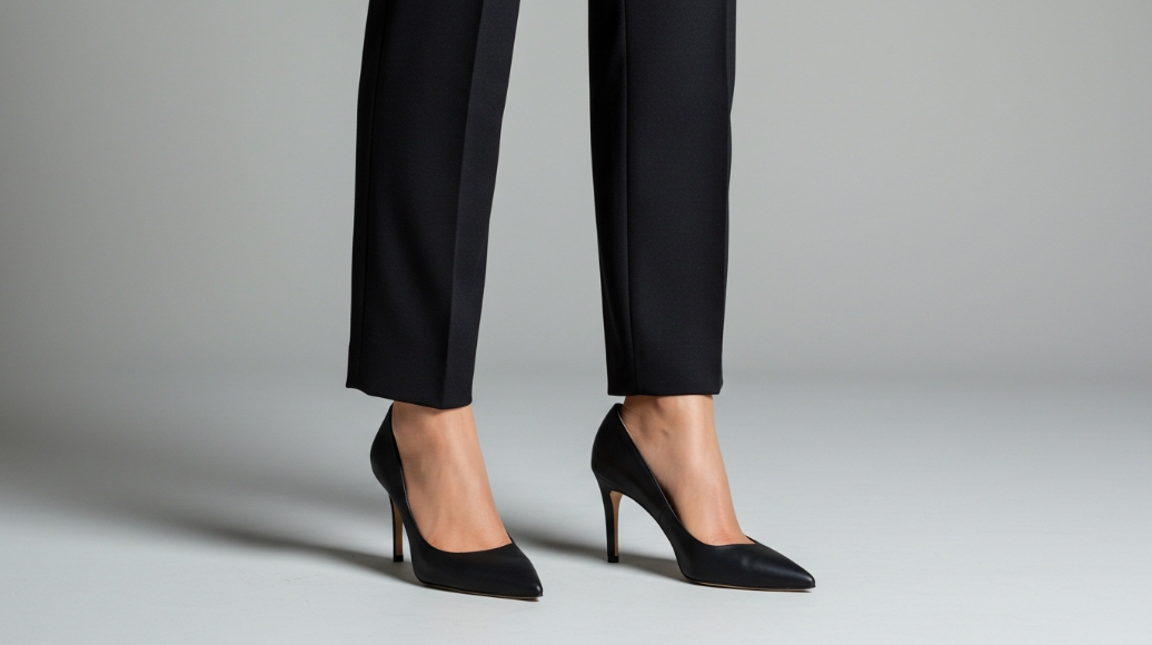 딱딱한 구두, 하이힐 착용