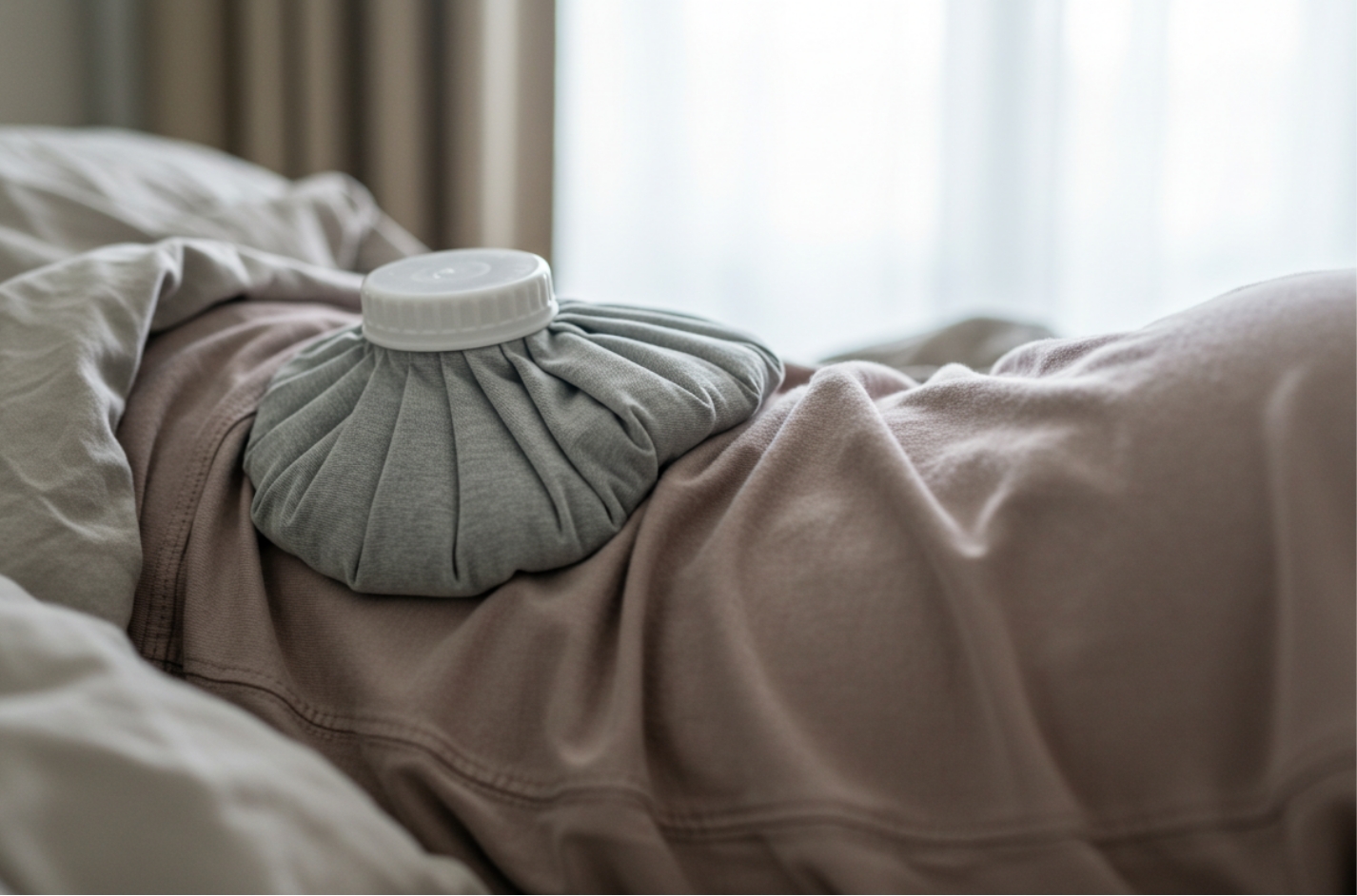 발생 직후 냉찜질 후 48시간 이후 온찜질