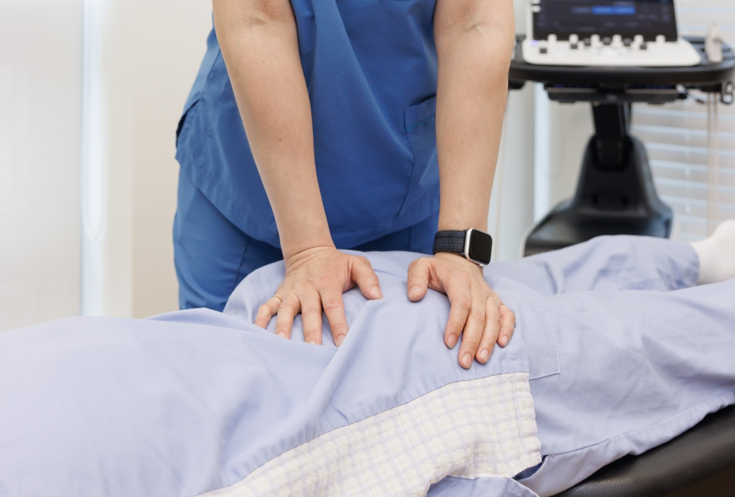 환자 치료 장면